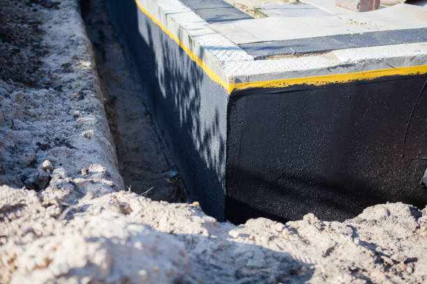 Residential Waterproofing installation at a Somerville, AL home by SJ Waterproofing Pros